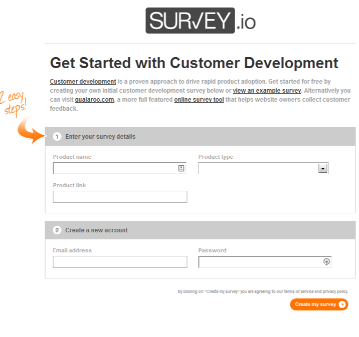 Customer Development Survey