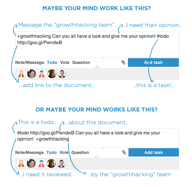 twoodo follows your train of thought